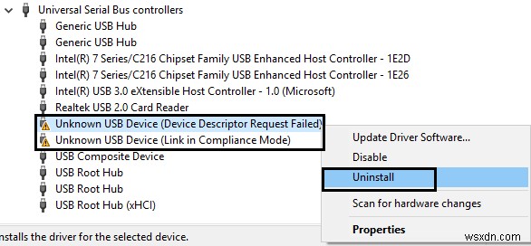 Fix Device Descriptor Request Failed (Unkown USB Device)