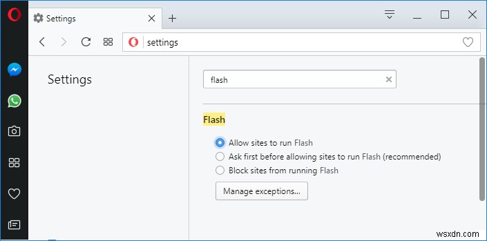 Enable Adobe Flash Player on Chrome, Firefox, and Edge