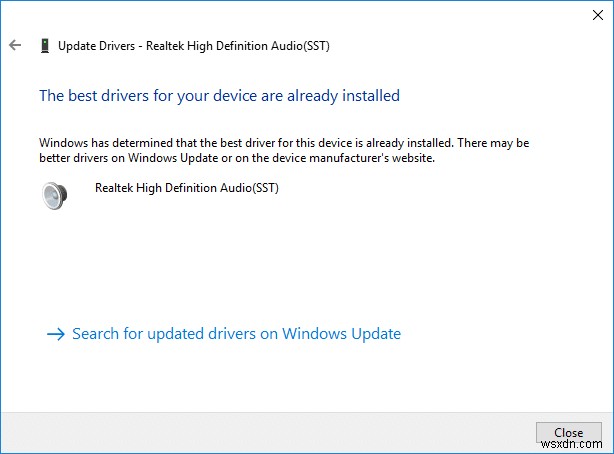 How to Update Realtek HD Audio Drivers in Windows 10