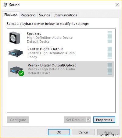 Fix HDMI Sound Not Working in Windows 10