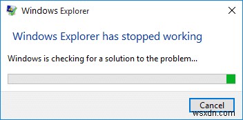 [SOLVED] Windows 10 File Explorer Crashes