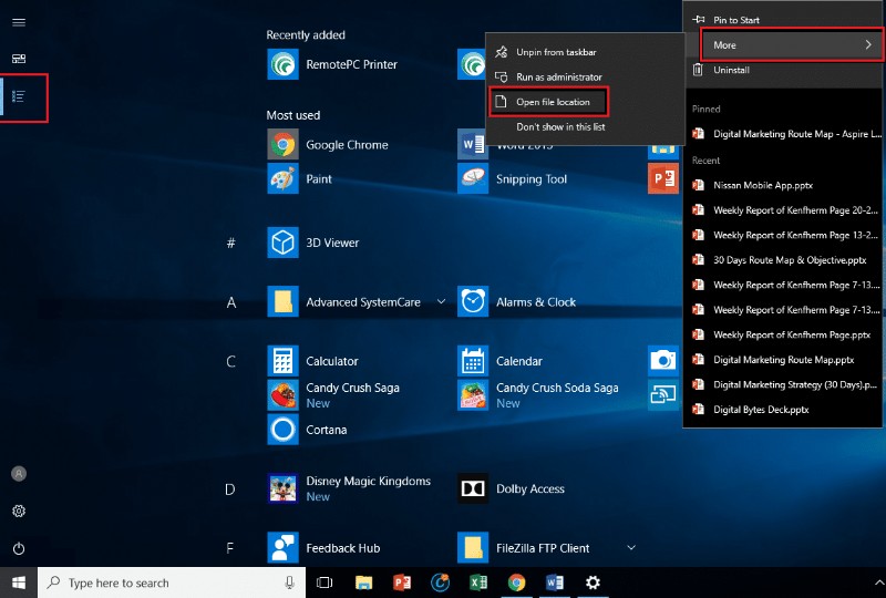 Create Desktop Shortcut in Windows 10 (TUTORIAL)