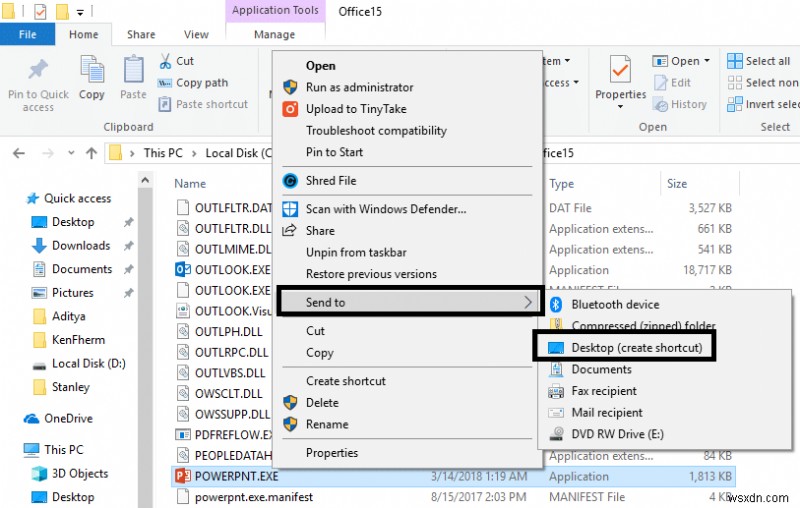 Create Desktop Shortcut in Windows 10 (TUTORIAL)
