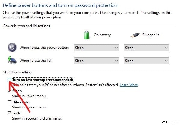 Why You Need To Disable Fast Startup In Windows 10?