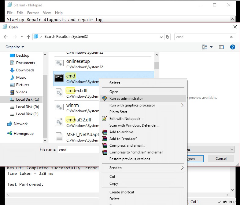 Fix Startup Repair Infinite Loop on Windows 10/8/7