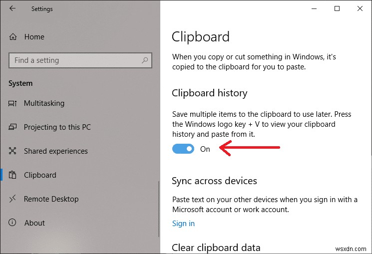 How To Use Windows 10 New Clipboard?