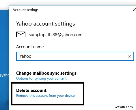 How to Reset Mail App on Windows 10