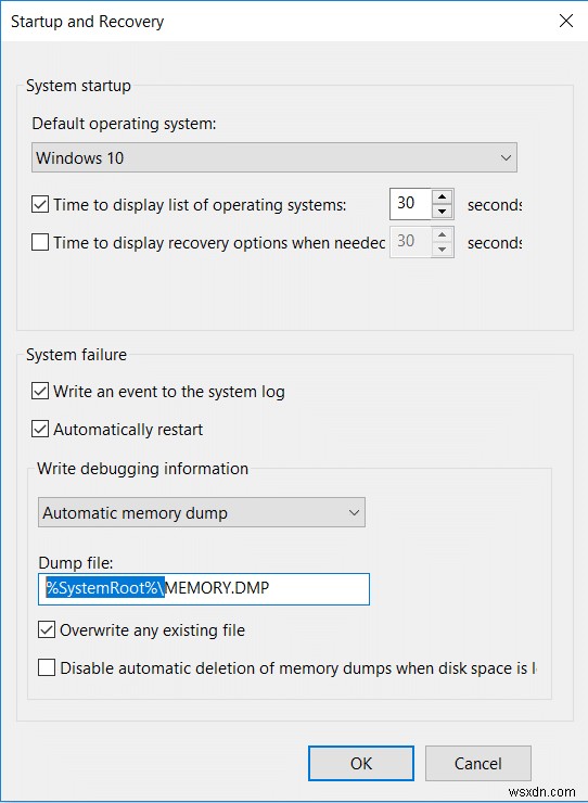 6 Ways to Delete System Error Memory Dump Files