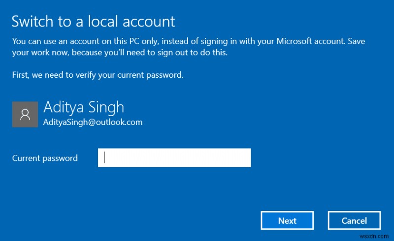 How to Create a Local User Account on Windows 10