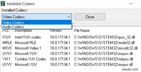 Identify and Install Missing Audio & Video Codecs in Windows