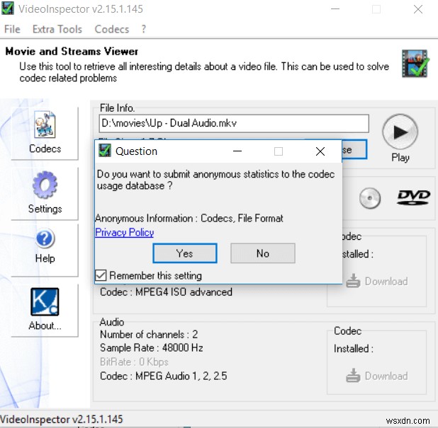 Identify and Install Missing Audio & Video Codecs in Windows