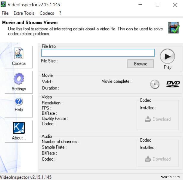 Identify and Install Missing Audio & Video Codecs in Windows
