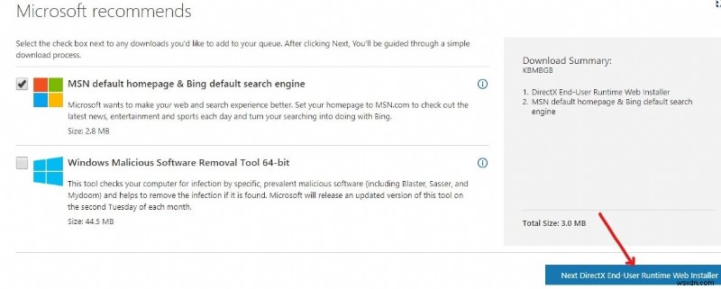 Download & Install DirectX on Windows 10