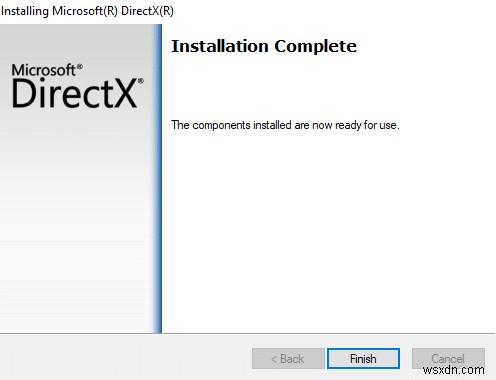 Download & Install DirectX on Windows 10