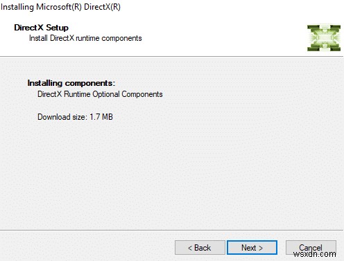 Download & Install DirectX on Windows 10