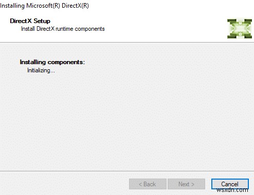 Download & Install DirectX on Windows 10