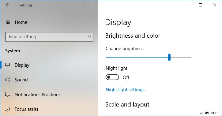 How to Change Screen Brightness in Windows 10