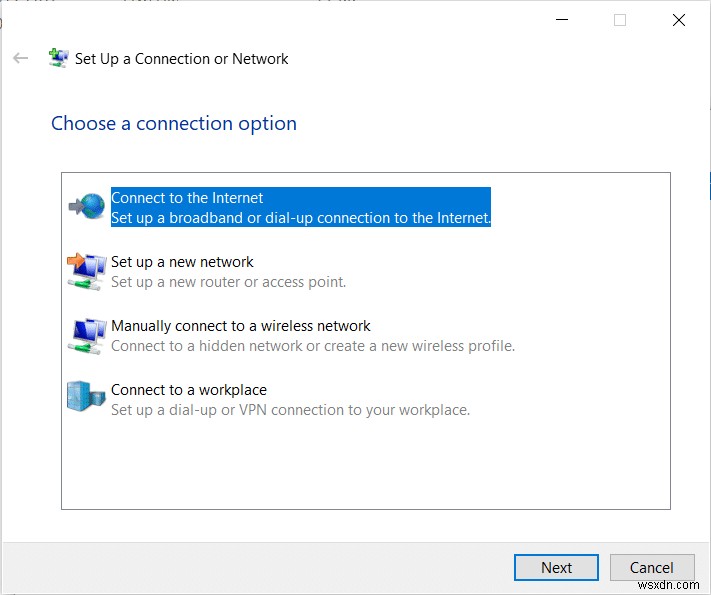 Fix Error 651: The modem (or other connecting device) has reported an error
