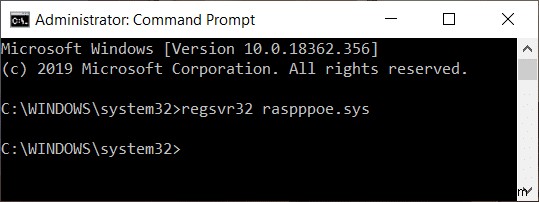 Fix Error 651: The modem (or other connecting device) has reported an error