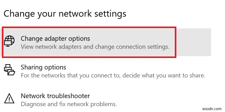 Fix Unidentified Network in Windows 10