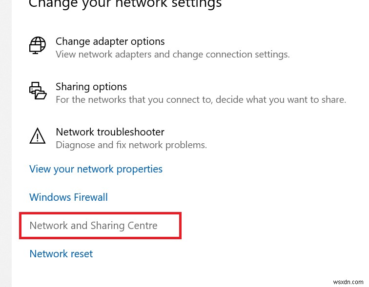 Fix Unidentified Network in Windows 10