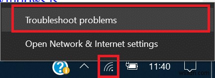 Fix Unidentified Network in Windows 10