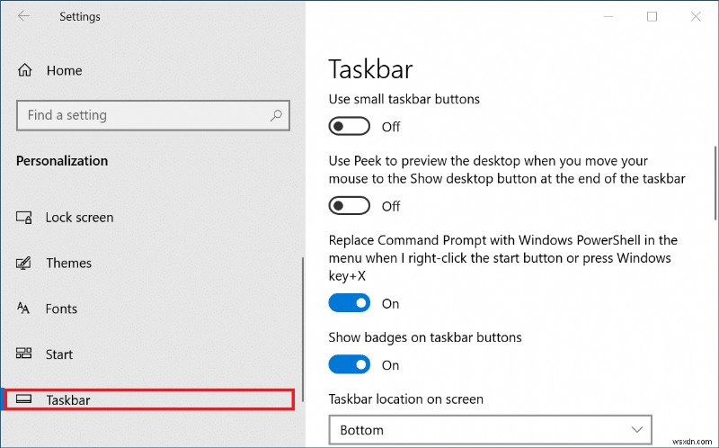 How Do I Move My Taskbar Back To The Bottom Of The Screen?