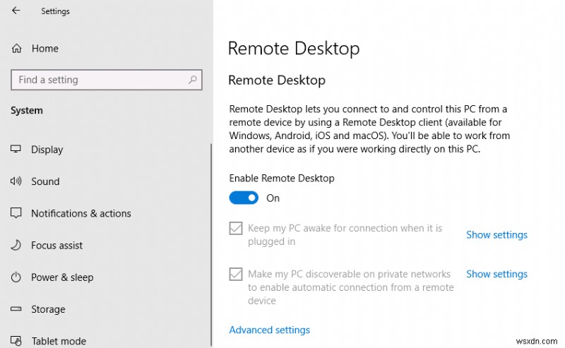 How to use the Remote Desktop app on Windows 10