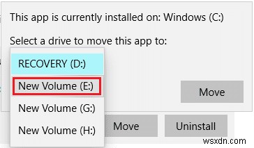 How to Move Installed Programs To Another Drive In Windows 10