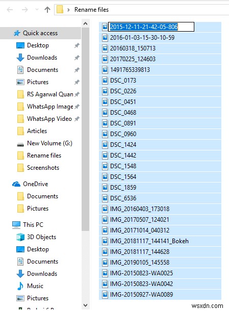 How to Rename Multiple Files in Bulk on Windows 10