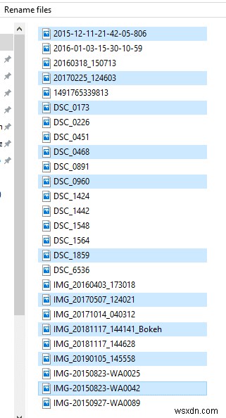 How to Rename Multiple Files in Bulk on Windows 10
