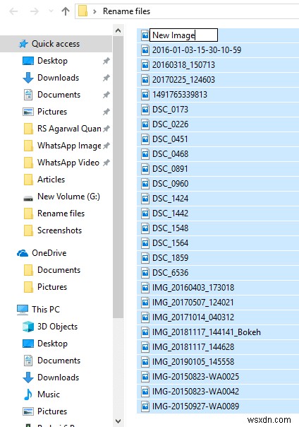 How to Rename Multiple Files in Bulk on Windows 10