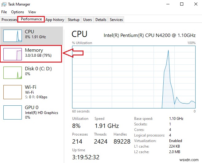 Check If Your RAM Type Is DDR3 Or DDR4 in Windows 10