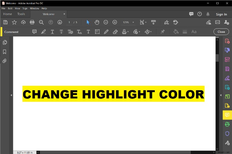 How to Change Highlight Color in Adobe Acrobat Reader