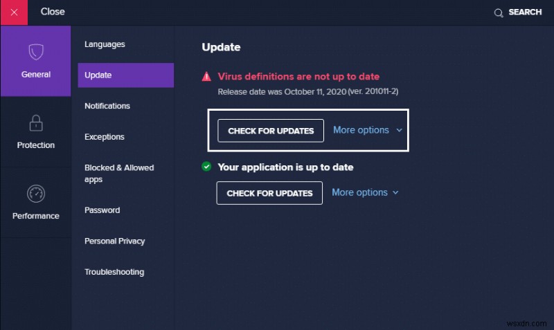 Fix Avast Behavior Shield Keeps Turning Off