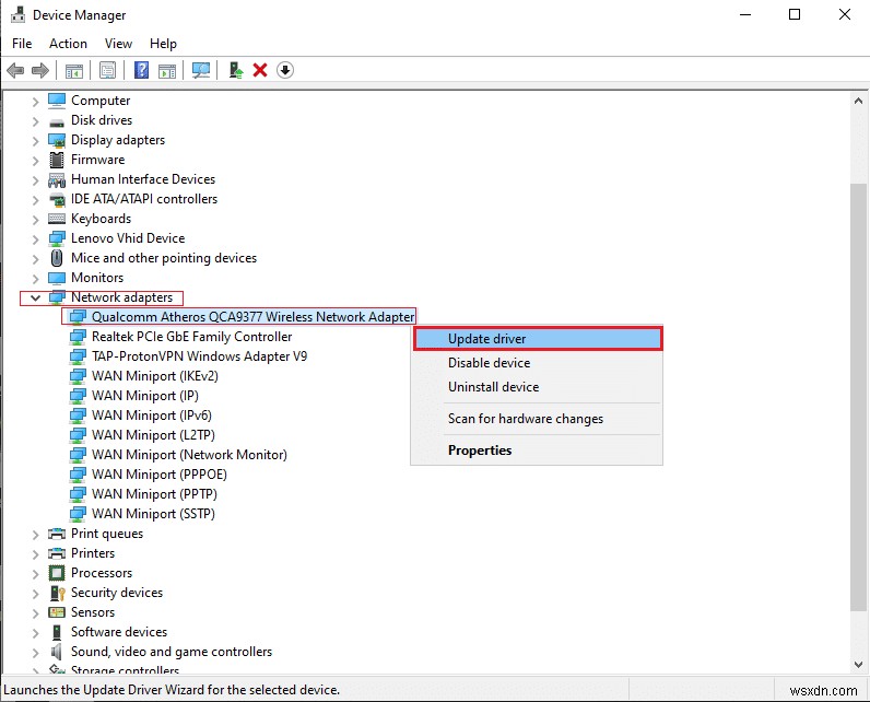 Fix Windows could not automatically detect this Network’s Proxy settings