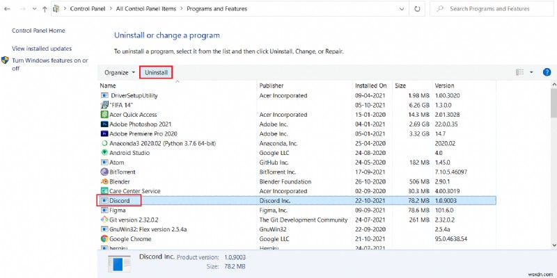 How to Delete Discord