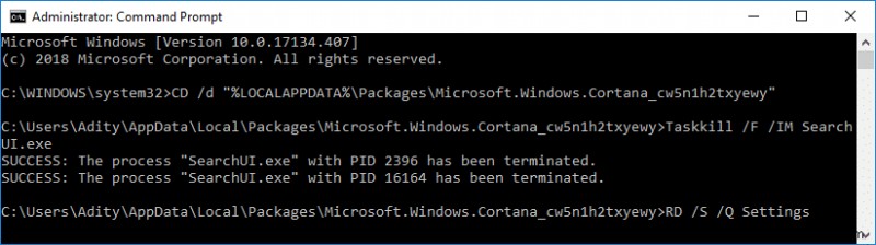 Fix Windows 10 Start Menu Search Not Working