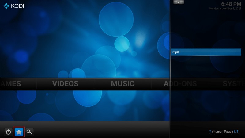 How to Add Favorites in Kodi