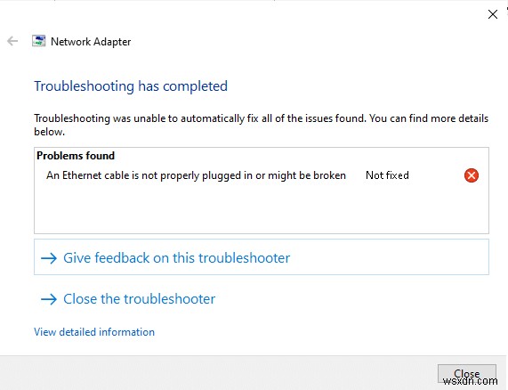 Fix Ethernet Doesn’t Have a Valid IP Configuration Error