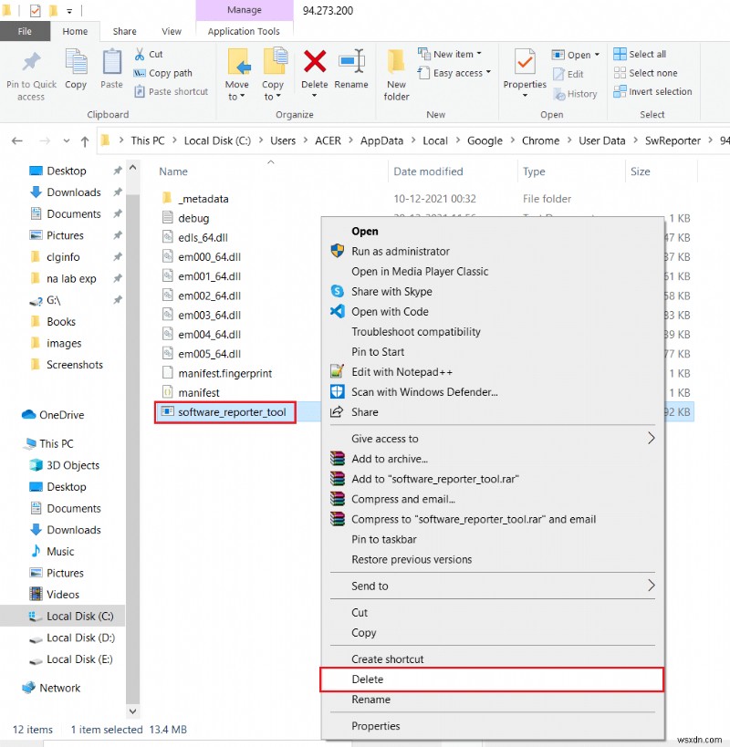 How to Disable Google Software Reporter Tool