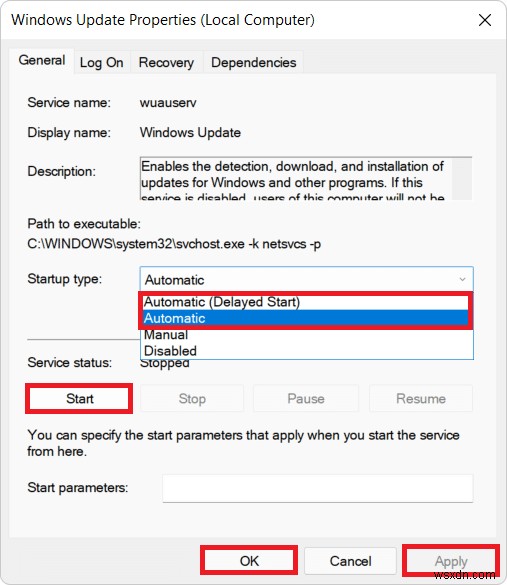 How to Enable or Disable A Service in Windows 11