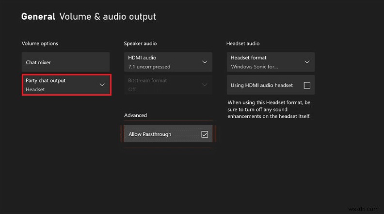 Fix Xbox One Headset Not Working