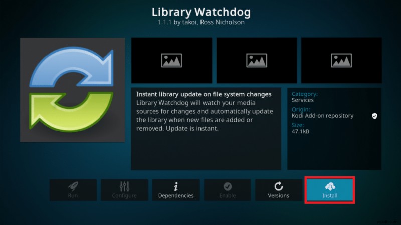 How to Update Kodi Library