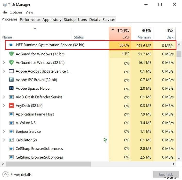 Fix .NET Runtime Optimization Service High CPU Usage