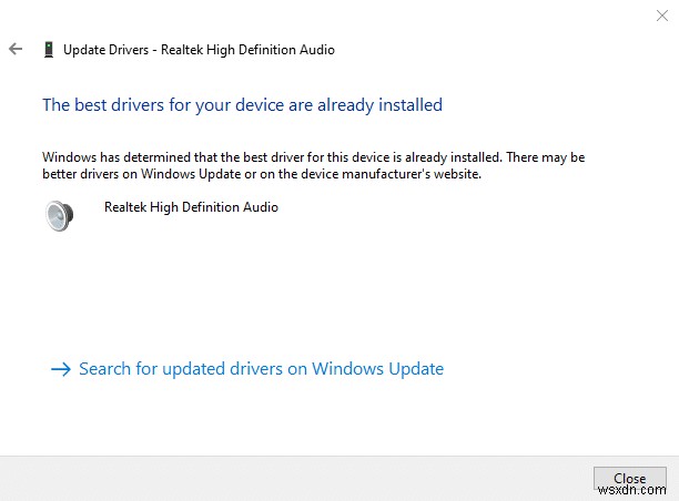 Fix Windows 10 Volume Control Not Working