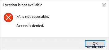 How to Fix Access is Denied Windows 10