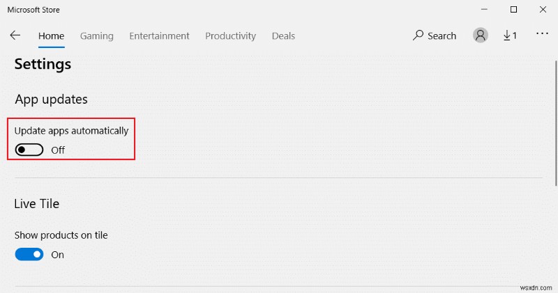 Fix WSAPPX High Disk Usage in Windows 10