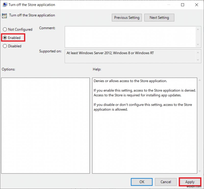 Fix WSAPPX High Disk Usage in Windows 10