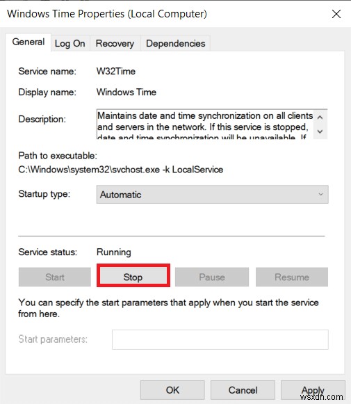 Fix Computer Did Not Resync Because No Time Data was Available